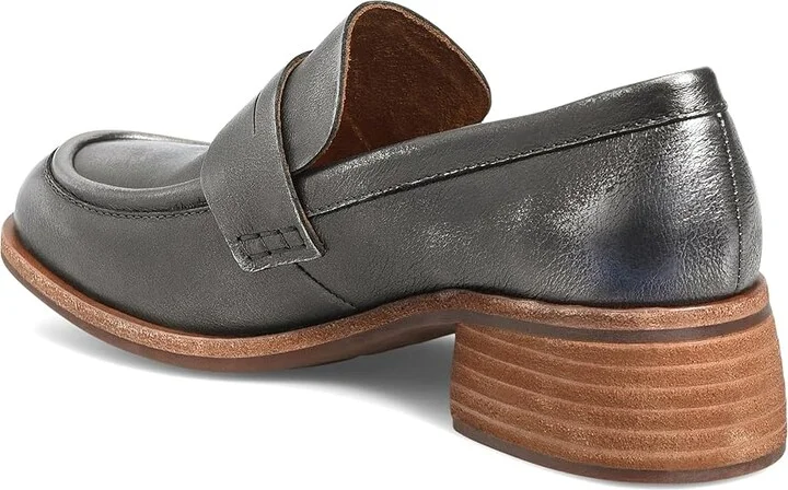 Kork-Ease Keegan Women's Flat Shoes Silver : 10 M, Leather - Image 4