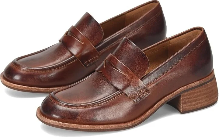 Kork-Ease Keegan Women's Flat Shoes Tan (Rum) : 6 M, Leather
