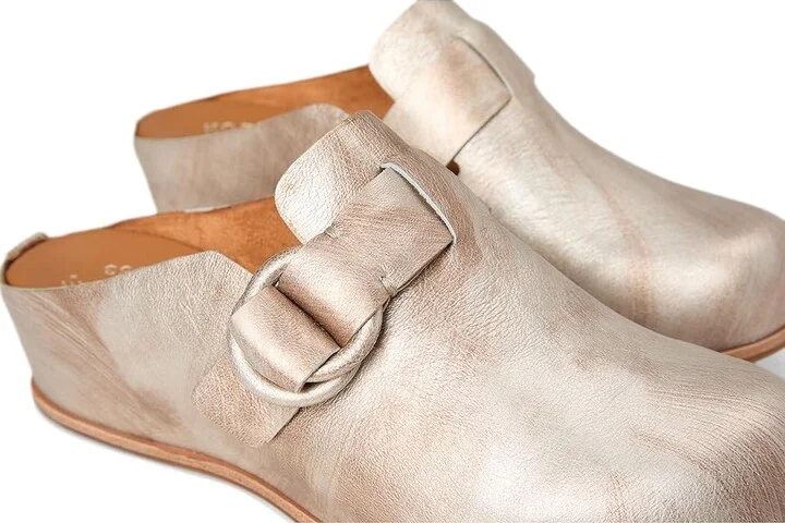 Kork-Ease Kori Women's Shoes Lt. Gold (Panna Cotta) : 11 M, Leather - Image 7