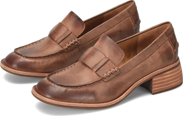 Kork-Ease Kya Women's Flat Shoes Dark Brown : 6 M, Leather