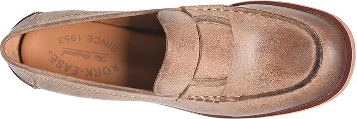 Kork-Ease Kya Women's Flat Shoes Natural : 6.5 M, Leather - Image 2
