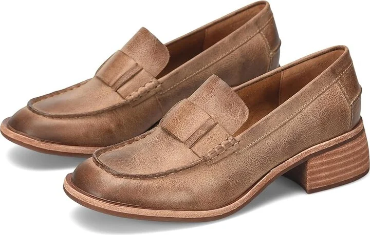 Kork-Ease Kya Women's Flat Shoes Natural : 6.5 M, Leather
