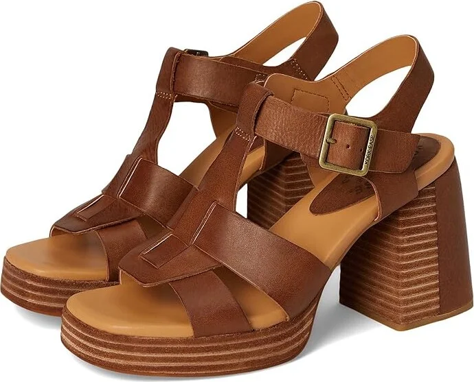 Kork-Ease Macey Women's Sandals Brown Terra : 11 M, Leather/Rubber