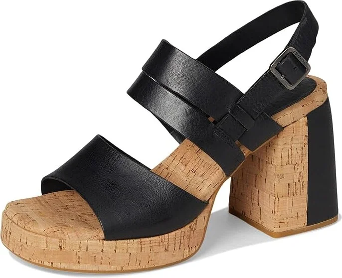 Kork-Ease Maxi Women's Sandals Black : 6 M, Leather/Rubber - Image 5