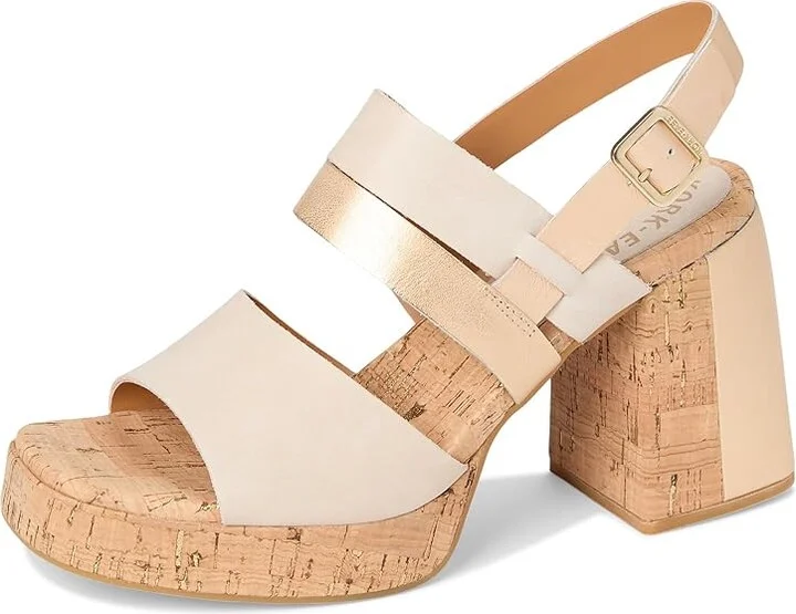 Kork-Ease Maxi Women's Sandals Natural Nude/Gold : 10 M, Leather/Rubber - Image 5