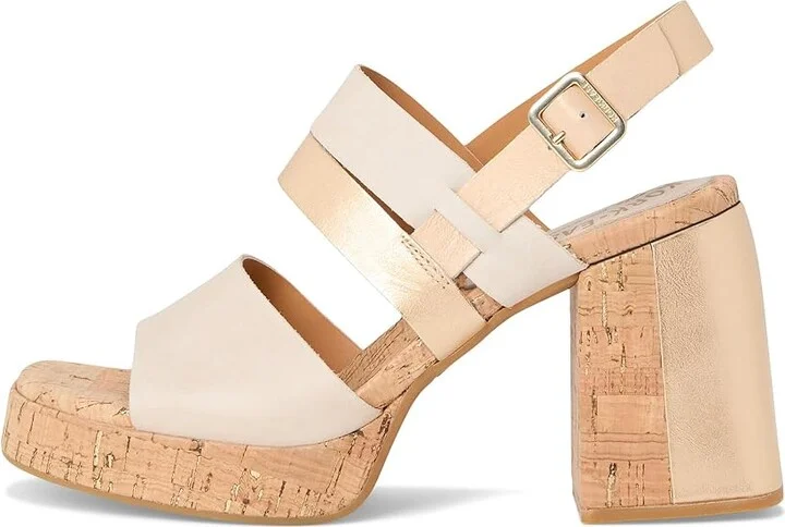 Kork-Ease Maxi Women's Sandals Natural Nude/Gold : 10 M, Leather/Rubber - Image 6