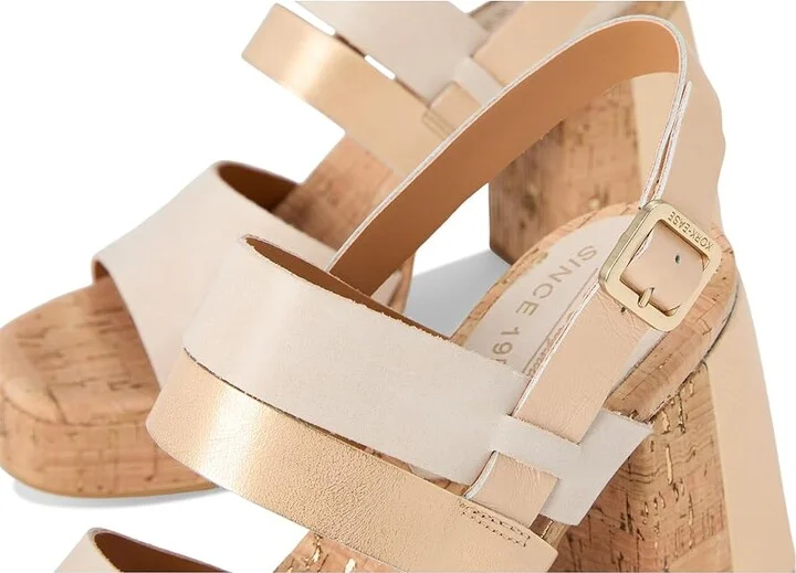 Kork-Ease Maxi Women's Sandals Natural Nude/Gold : 10 M, Leather/Rubber - Image 7