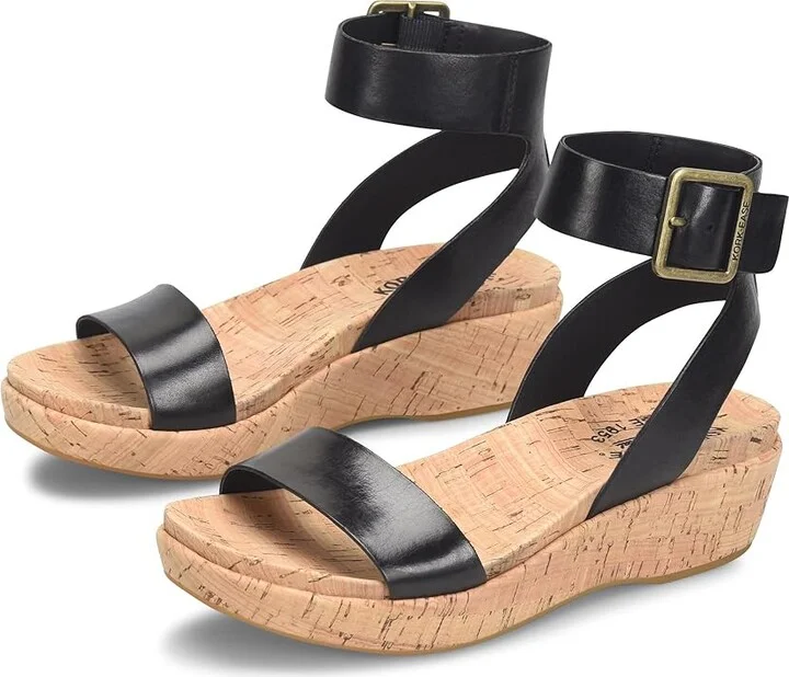 Kork-Ease Mullica Women's Sandals Black : 8 M