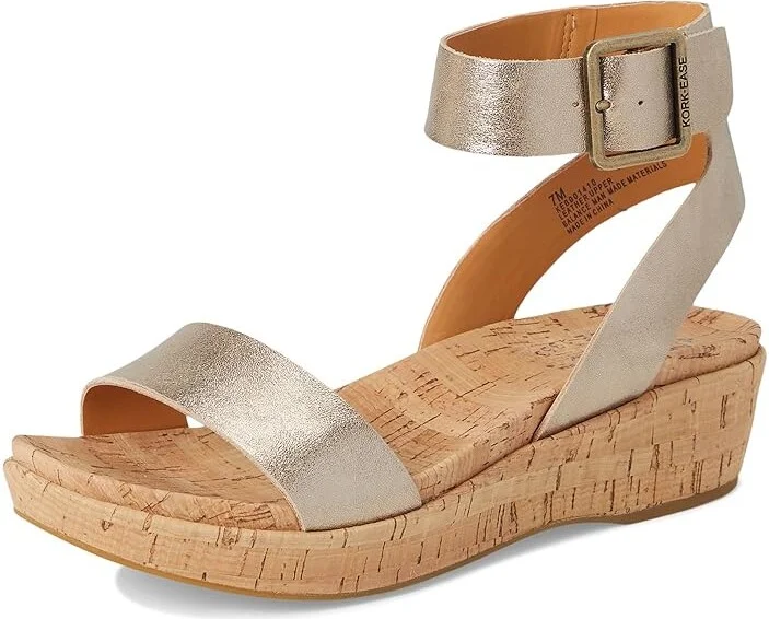 Kork-Ease Mullica Women's Sandals Soft Gold : 7 M - Image 5