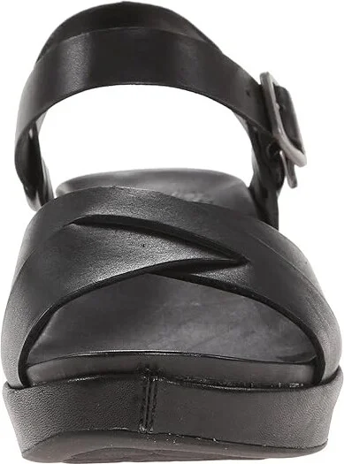 Kork-Ease Myrna 2.0 Women's Wedge Shoes Black F/G : 6 M, Leather - Image 6