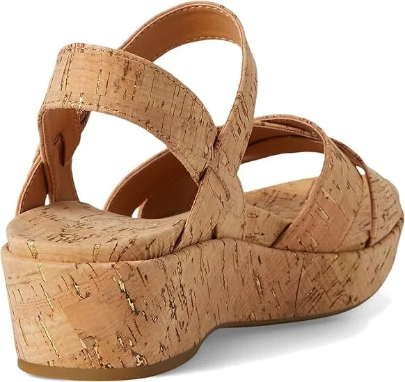 Kork-Ease Myrna 2.0 Women's Wedge Shoes Cork Gold : 11 M, Leather - Image 4