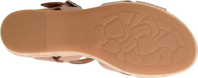 Kork-Ease Myrna 2.0 Women's Wedge Shoes Golden Sand F/G : 6 M, Leather - Image 4