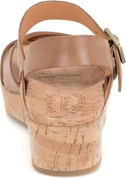 Kork-Ease Myrna 2.0 Women's Wedge Shoes Golden Sand F/G : 6 M, Leather - Image 5