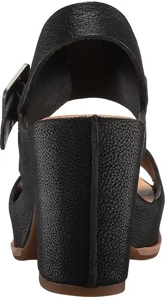 Kork-Ease San Carlos High Women's Heels Black Full Grain Leather : 7 M - Image 5