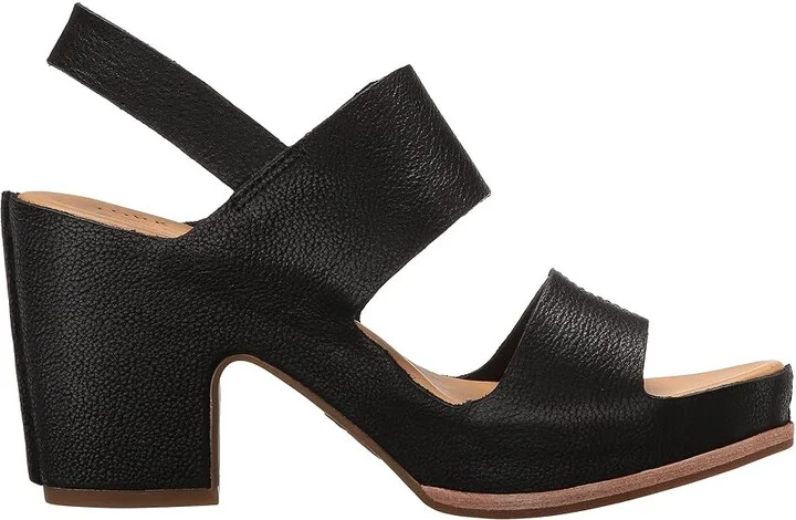 Kork-Ease San Carlos High Women's Heels Black Full Grain Leather : 7 M - Image 8