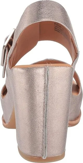 Kork-Ease San Carlos High Women's Heels Soft Gold Metallic : 6 M, Leather - Image 5