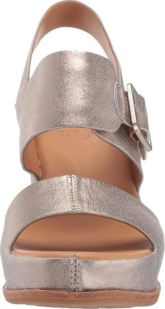 Kork-Ease San Carlos High Women's Heels Soft Gold Metallic : 6 M, Leather - Image 6