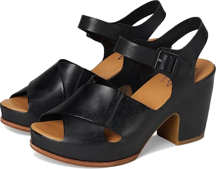 Kork-Ease San Isabel Women's Sandals Black : 11 M, Leather
