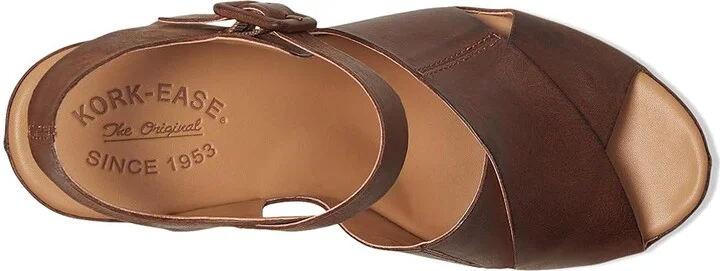 Kork-Ease San Isabel Women's Sandals Brown Terra : 10 M, Leather - Image 2