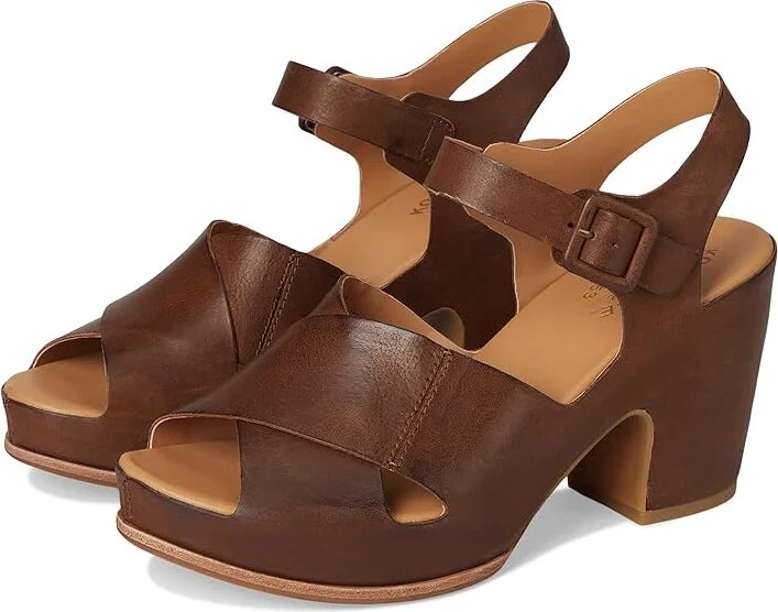 Kork-Ease San Isabel Women's Sandals Brown Terra : 10 M, Leather