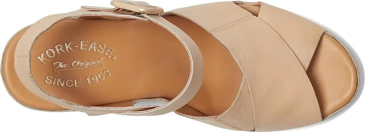 Kork-Ease San Isabel Women's Sandals Gold : 9 M, Leather - Image 2