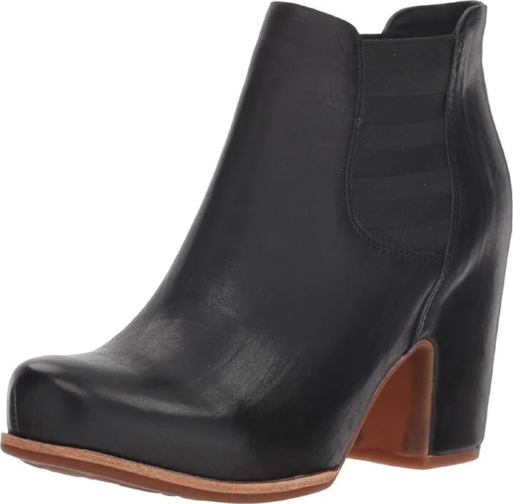 Kork-Ease Shirome Women's Zip Boots Black Full Grain : 9.5 M, Leather - Image 2