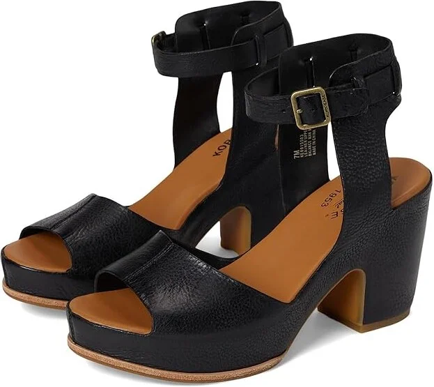 Kork-Ease Stasia Women's Shoes Black : 8 M, Leather