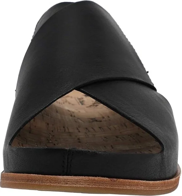 Kork-Ease Tutsi Cross Band Women's Shoes Black : 6 M, Leather - Image 5