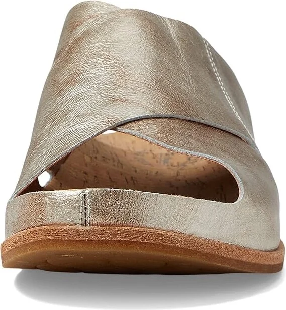 Kork-Ease Tutsi Cross Band Women's Shoes Light Gold : 6 M, Leather - Image 2