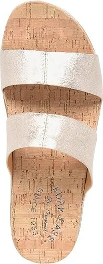 Kork-Ease Tutsi Dual Band Women's Sandals Gold : 10 M, Leather - Image 2