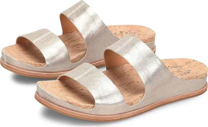 Kork-Ease Tutsi Dual Band Women's Sandals Gold : 10 M, Leather