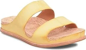Kork-Ease Tutsi Dual Band Women's Sandals Yellow : 6 M, Leather - Image 5