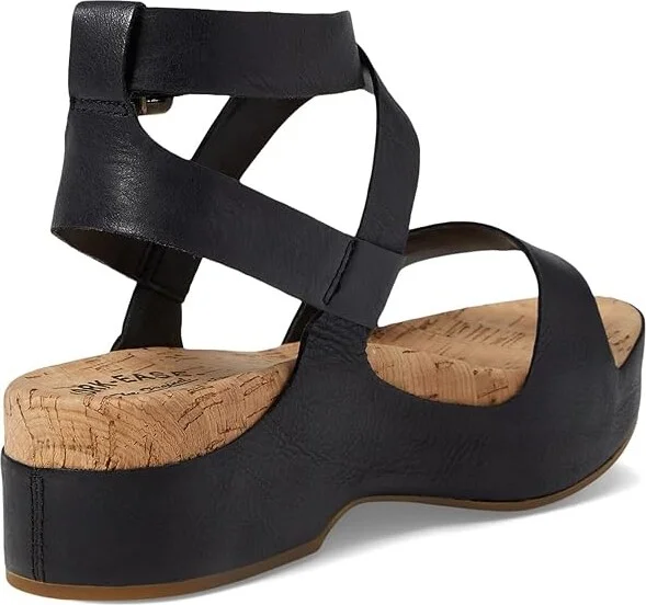 Kork-Ease Yadira Women's Sandals Black : 8 M, Leather - Image 4