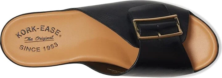 Kork-Ease York Women's Sandals Black : 8 M, Leather - Image 2