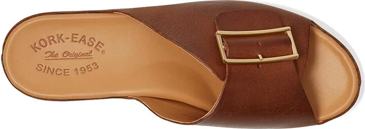 Kork-Ease York Women's Sandals Brown Terra : 10 M, Leather - Image 2