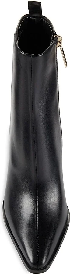 Kortni 80MM Leather Ankle Booties - Image 5