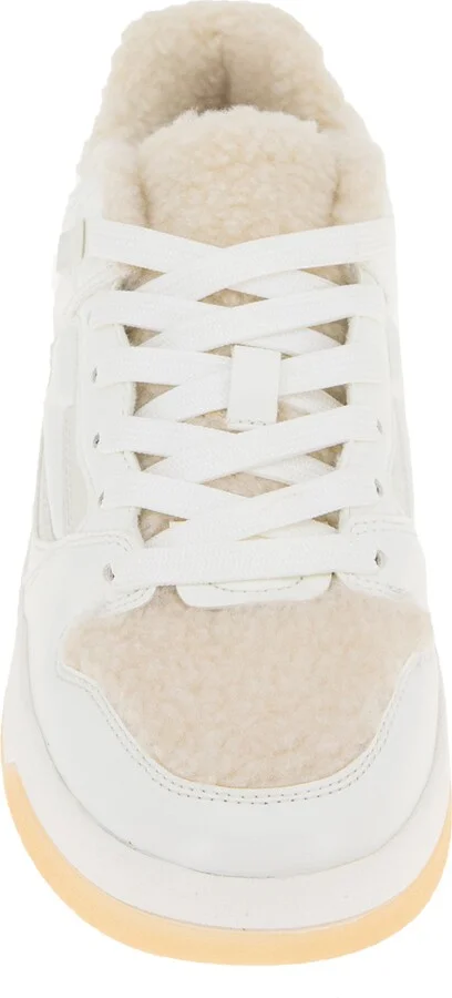 Kortni Faux Shearling Sneaker - Image 4