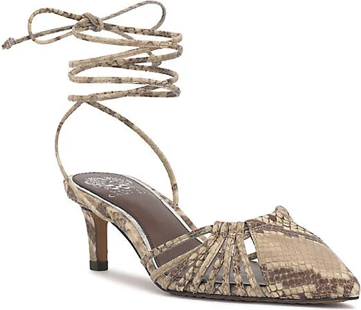 Kota Ankle-Wrap Kitten Heels - Image 3