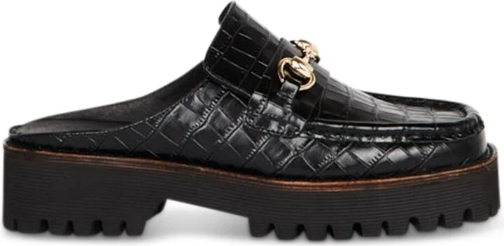 Kowloon Lug Sole Loafer-Black - Image 2