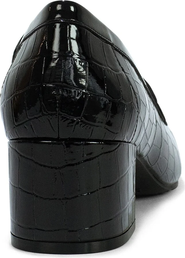 Kressida Croc Embossed Tassel Loafer - Image 2