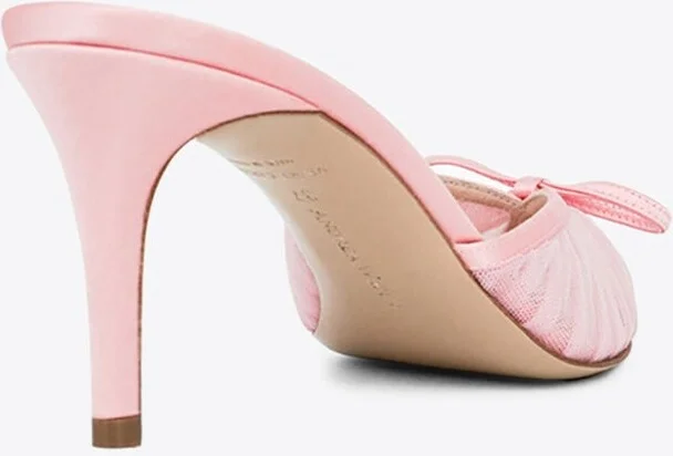 Kris 75 Satin Mules - Image 2