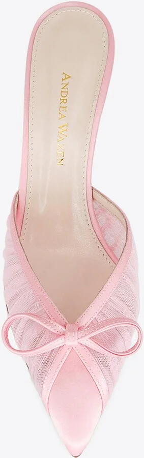 Kris 75 Satin Mules - Image 3