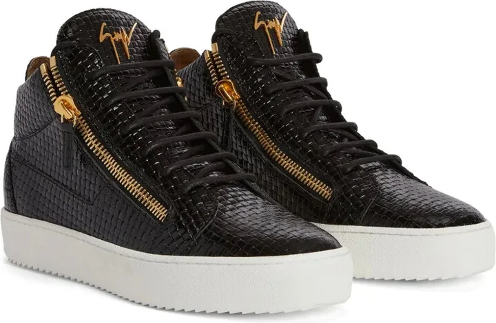 Kris woven-leather sneakers - Image 2
