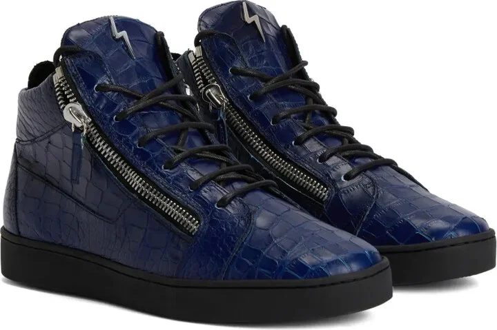 Kriss crocodile-effect sneakers - Image 2