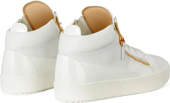 Kriss leather high-top sneakers - Image 3