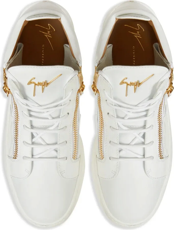 Kriss leather high-top sneakers - Image 4