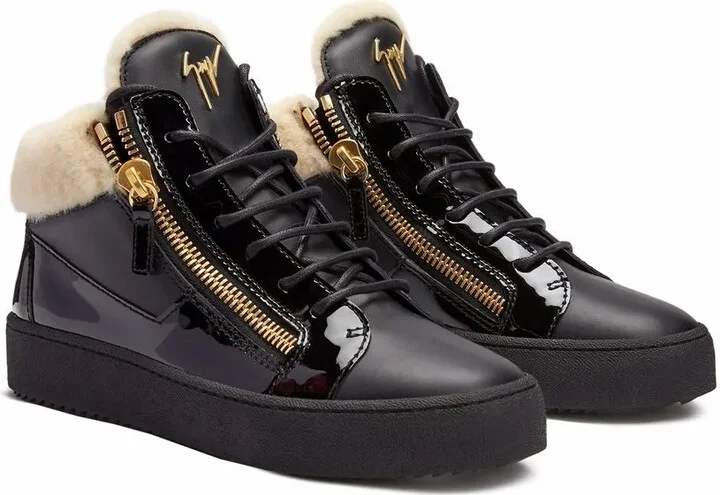 Kriss leather mid-top sneakers - Image 2
