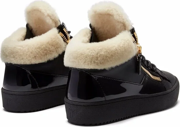 Kriss leather mid-top sneakers - Image 3