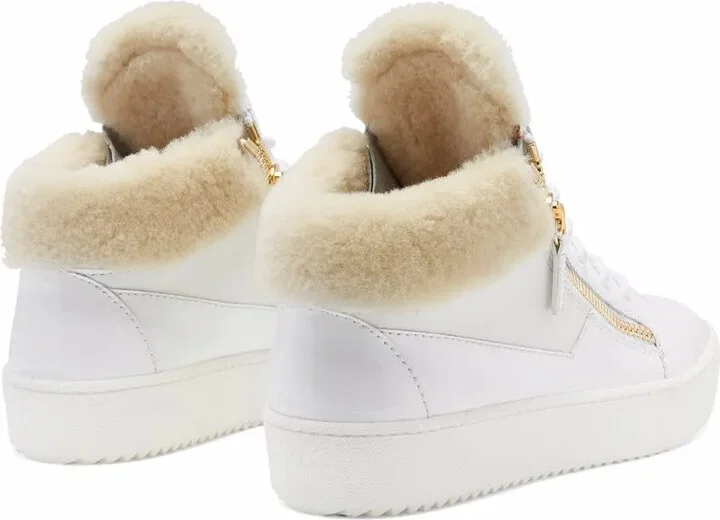 Kriss leather mid-top sneakers - Image 3