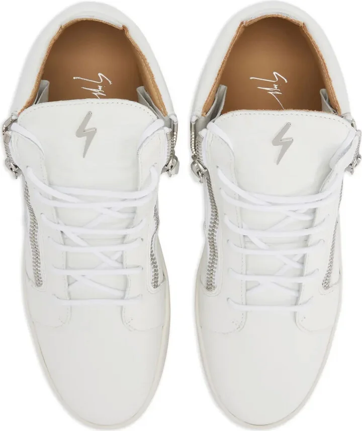 Kriss logo-plaque sneakers - Image 4